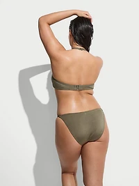 Archives Sexy Cut-Out Crossover Halter Bikini Top