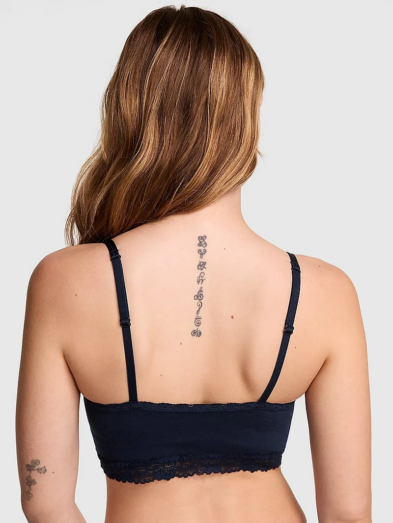 Cotton Dorm Lightly Lined Bralette