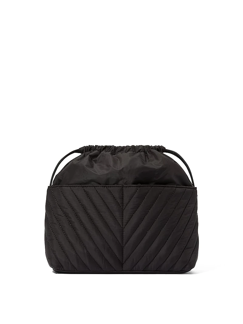 Cinched Travel Beauty Organizer Bag