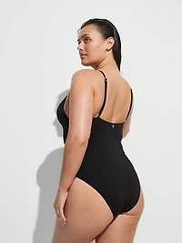 Essential Triangle Cheeky One-Piece Swimsuit
