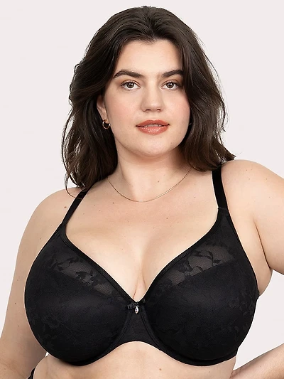 No-Show Lace T-Shirt Bra