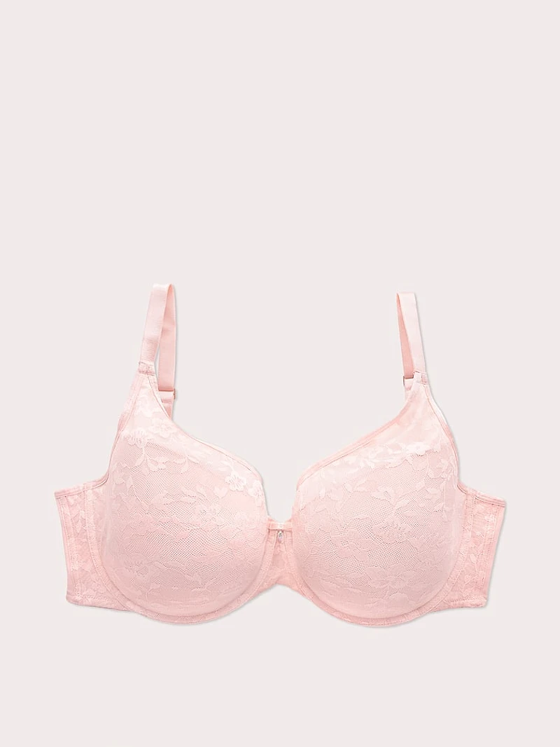 No-Show Lace T-Shirt Bra