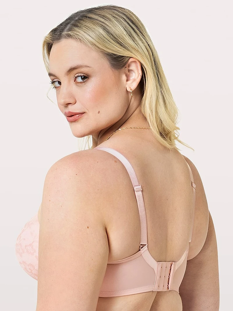 No-Show Lace T-Shirt Bra