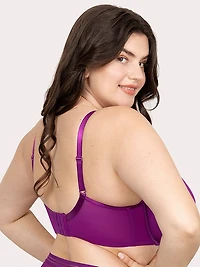 Sheer Mesh Push-Up Bra