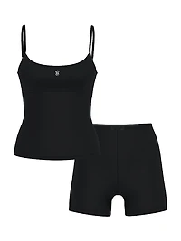 Ribbed Modal Cami & Shorts Set