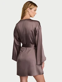 Satin Short Robe