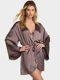 Satin Short Robe