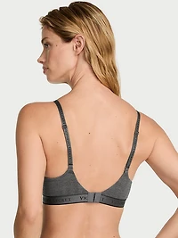 Lightly Lined Micro-Rib Wireless Bra