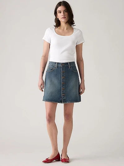Levi's® Retro Button-Front Skirt