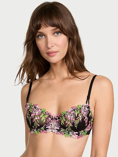 Wicked Unlined Lace Balconette Bra