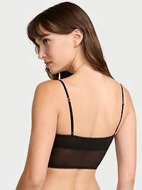 Wisteria Embroidery Triangle Bra Top