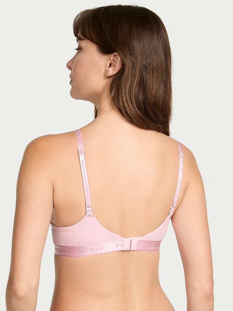 Shine Patch Lightly Lined Demi Bra