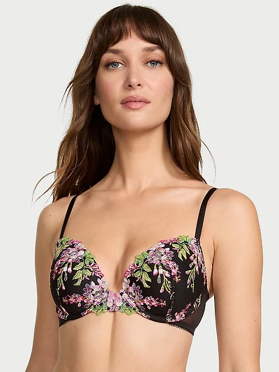 Twinkle Strap Lace Push-Up Bra