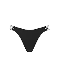 Flirty Mesh Shine Strap Thong Panty