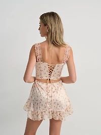 Peaches and Cream Slip Dress