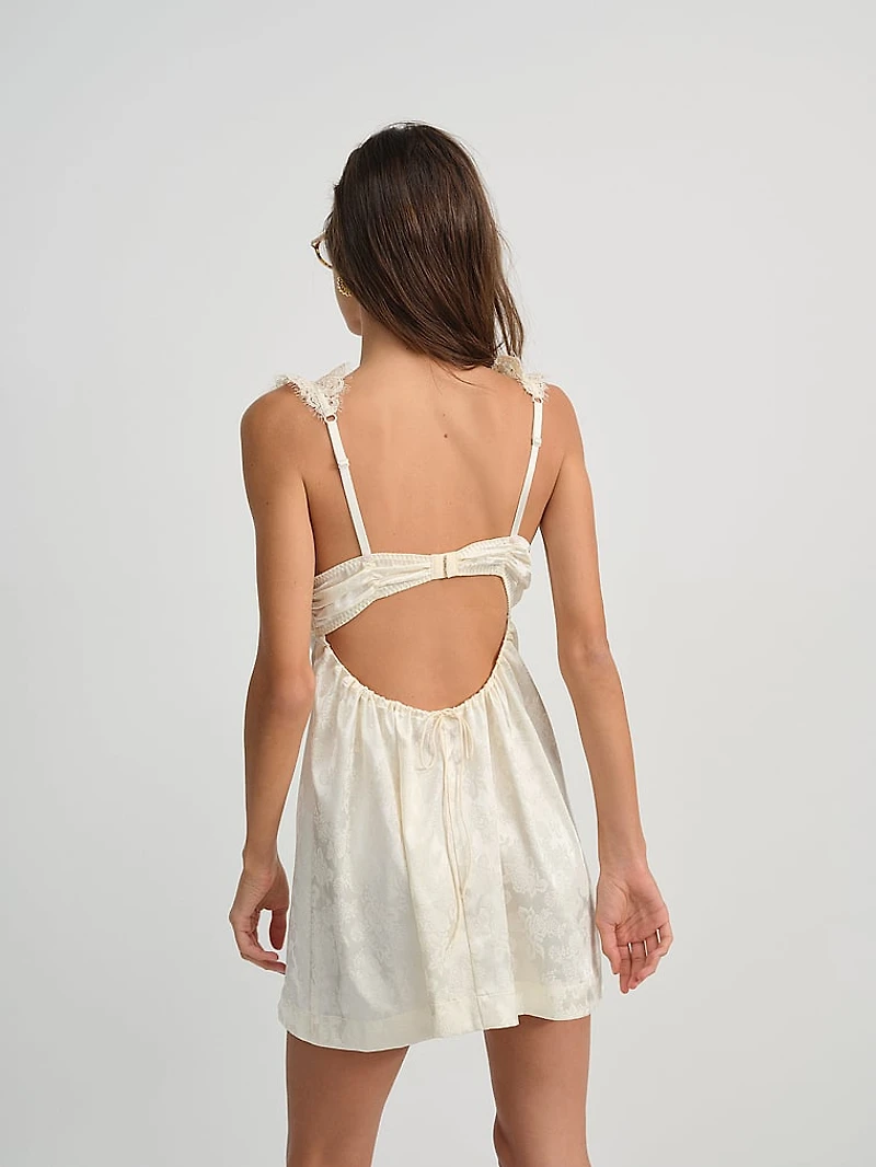 Victoria Lace Slip Dress