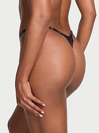 Geo Leo Mesh Ruffled String Thong Panty