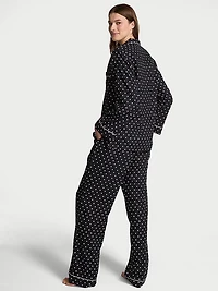 Flannel Long Pajama Set