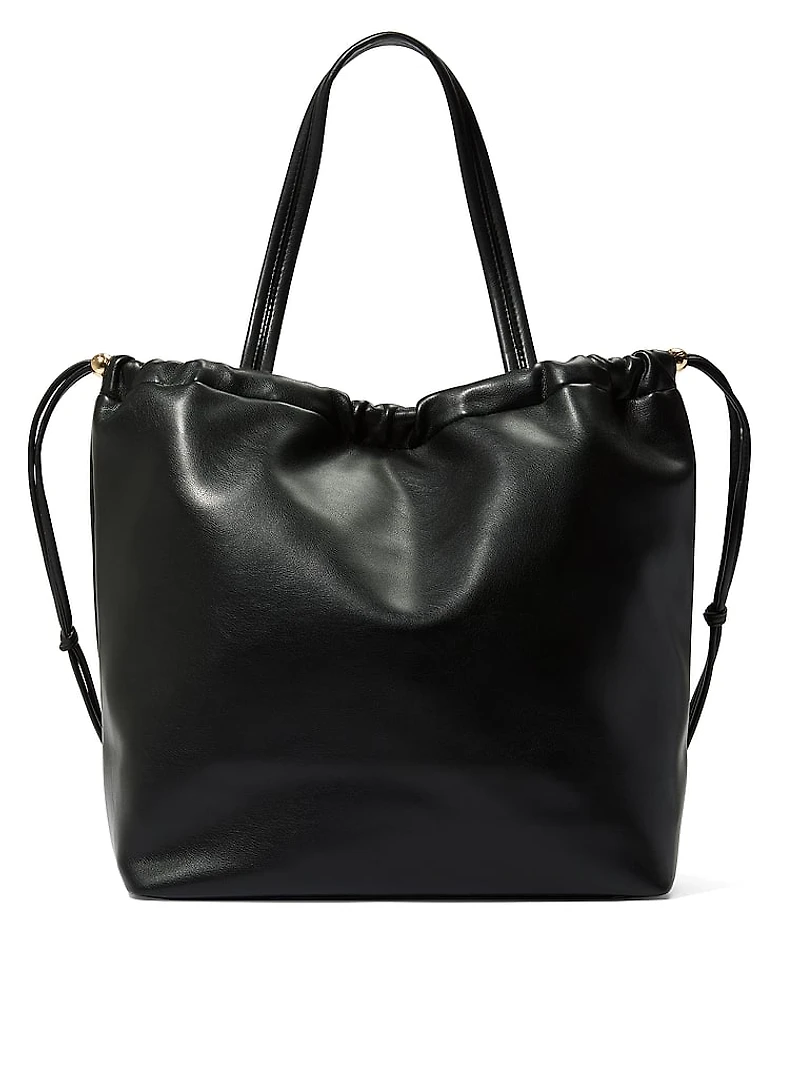 Luxe Cinched Carryall Tote