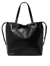 Luxe Cinched Carryall Tote