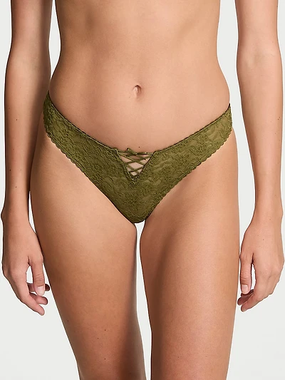 Lacie Sheer Heritage Thong Panty