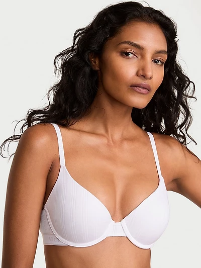Cotton Lightly Lined Demi Bra