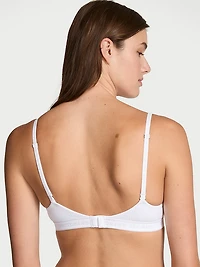 Lightly Lined Full-Coverage Cotton Bra