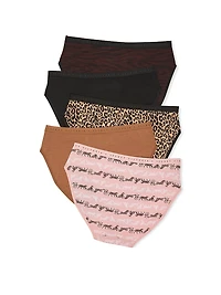 5-Pack Stretch Cotton Brief Panties