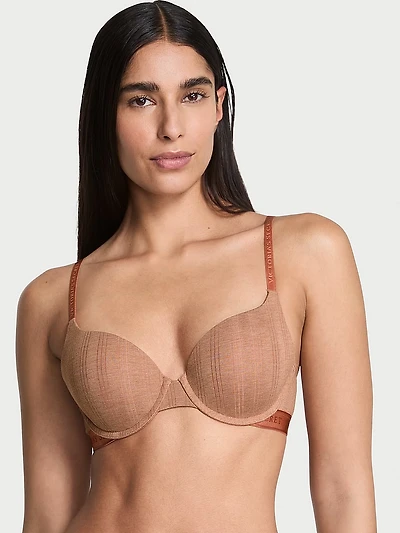 Push-Up Perfect Shape Lace-Trim Bra