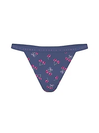 Stretch Cotton V-String Panty