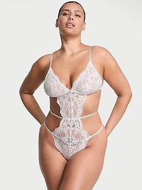 Dare to Dream Lace Strappy Triangle Teddy