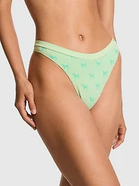 Seamless High-Leg Thong Panty
