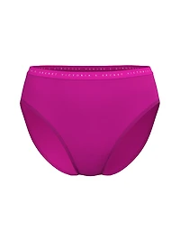 Stretch Cotton High-Leg Brief Panty