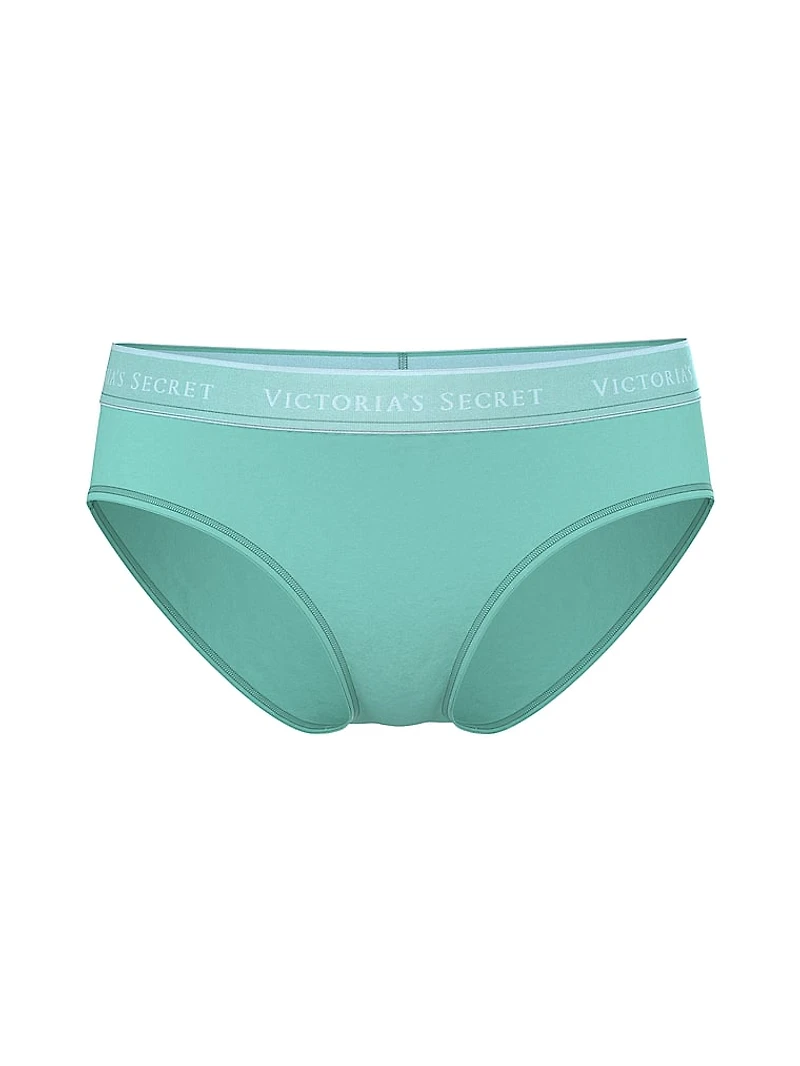 Logo Cotton Hiphugger Panty