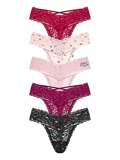 5-Pack Lacie Thong Panties