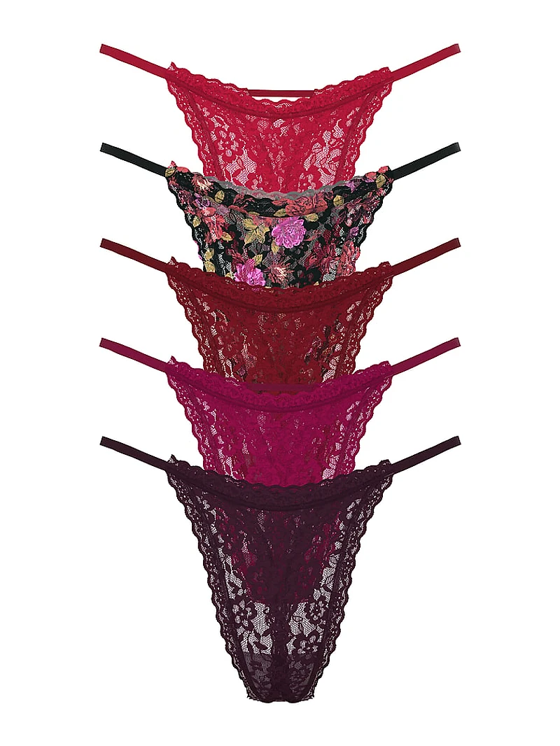 5-Pack Lacie String Thong Panties
