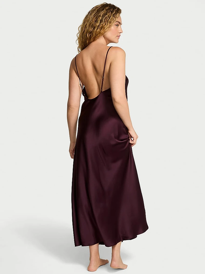 Satin Long Slip