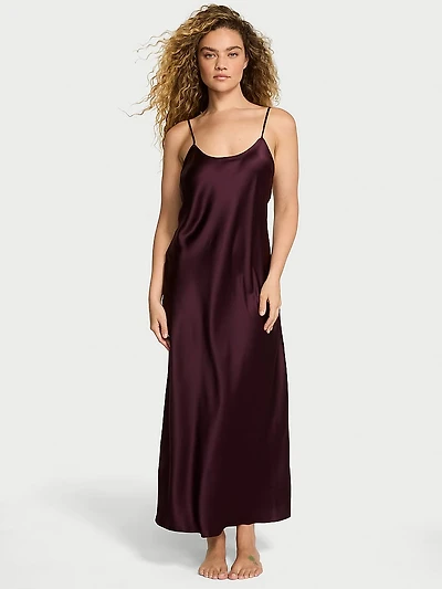 Satin Long Slip