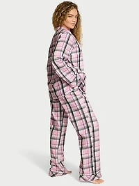 Flannel Long Pajama Set