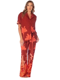 Kameli Short-Sleeve Pants Set