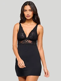 Carmela Plunge Chemise