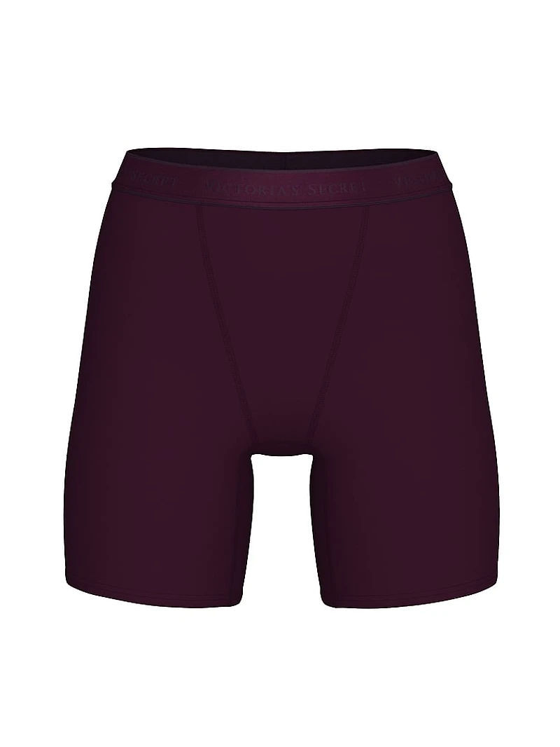 Logo Cotton High-Waist Boxer Brief
