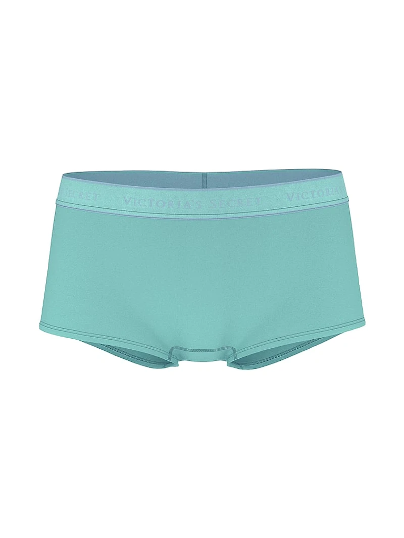 Logo Cotton Boyshort Panty