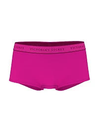Logo Rib Cotton Boyshort Panty