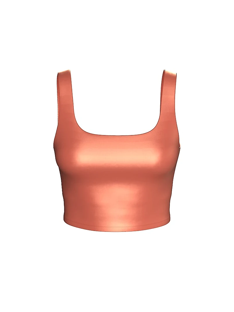VSX GlossyTech™ Square-Neck Bra Top