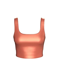 VSX GlossyTech™ Square-Neck Bra Top