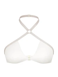 Archives Sexy Cut-Out Crossover Halter Bikini Top