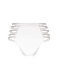 Archives Sexy Cut-Out High-Waist Cheeky Bikini Bottom