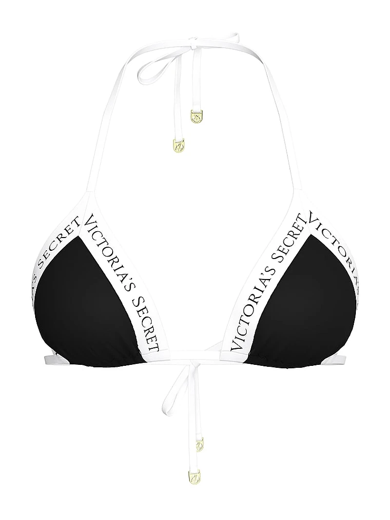 VS Iconic Logo Triangle Bikini Top