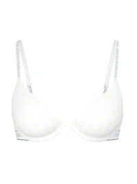 Lightly Lined Full-Coverage Cotton Bra